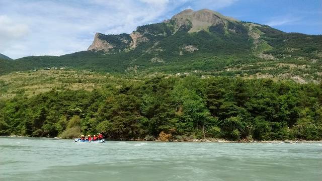 Rafting sur la Durance dans les Hautes Alpes